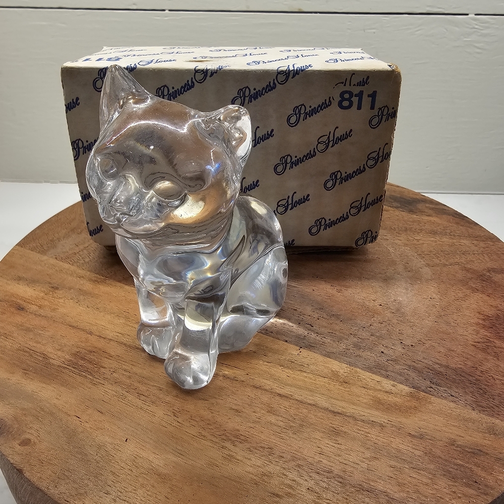 Vintage Princess House Lead Crystal Animal Collection – 8 Pieces w/ Boxes - Picture 9 of 9